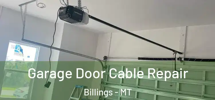  Garage Door Cable Repair Billings - MT
