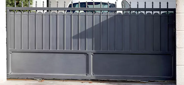 Metal Driveway Gate Installation Billings