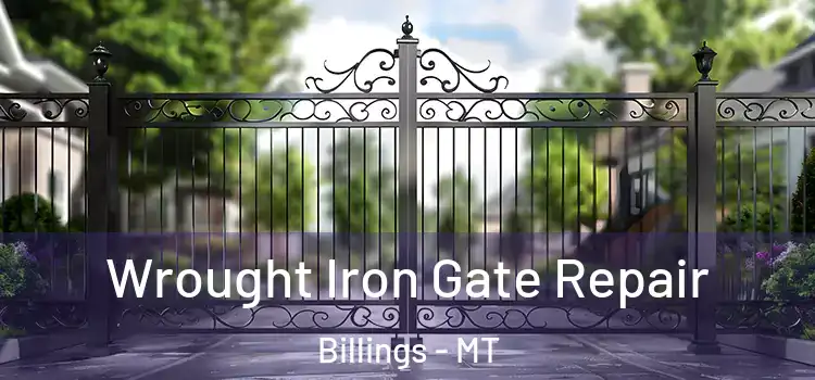  Wrought Iron Gate Repair Billings - MT